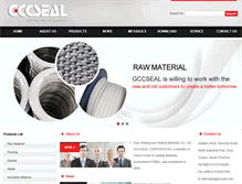Tablet Screenshot of gccseal.com